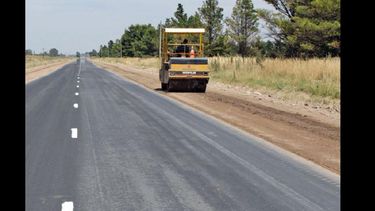 Las obras avanzan en las rutas provinciales. (INTERNET)