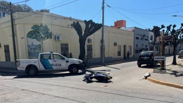 San Pedro: Niña de 5 años sufre fractura tras choque entre auto y moto San Pedro: Niña de 5 años sufre fractura tras choque entre auto y moto