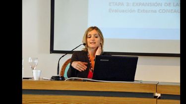 Silvina Sansarricq, hizo un relevamiento de las actividades realizadas. (UNNOBA)
