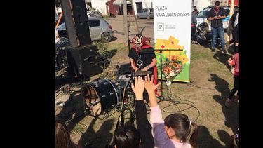 La inauguración fue el sábado a la tarde en Florida y Deán Funes. (LA OPINION)