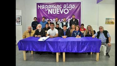 El equipo de Cultura de Bormioli presentó una serie de propuestas para implementar en caso de gobernar. (FRENTE PARA LA VICTORIA)