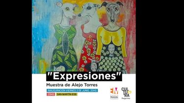 Este viernes en Espacio Menéndez se habilita la muestra Expresiones. Este viernes en Espacio Menéndez se habilita la muestra Expresiones.