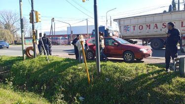 Tras el acoso sexual: la mujer y la hija recibieron contención y asistencia de las uniformadas del Comando de Patrulla.