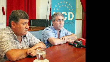 Ricardo Bari y Javier Martínez destacaron el apoyo de todos para lograr resultados en una emergencia. (LA OPINION)