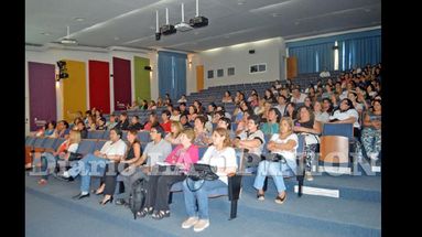 Profesionales de la región participaron de una instancia de capacitación sobre gestión e infecciones hospitalarias. (LA OPINION)