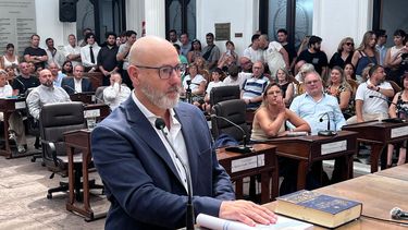 El 5 de diciembre pasado, Danilo Petroni juró como concejal de San Nicolás electo por Fuerza Patria El 5 de diciembre pasado, Danilo Petroni juró como concejal de San Nicolás electo por Fuerza Patria