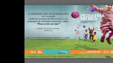 Gráfica de la presentación del manual. La actividad será el 18 con la presencia de autoridades. (HOSPITAL SAN JOSE)