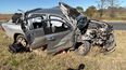 El choque por alcance involucró a una pick up Toyota Hilux y una camioneta Chevrolet. El choque por alcance involucró a una pick up Toyota Hilux y una camioneta Chevrolet.