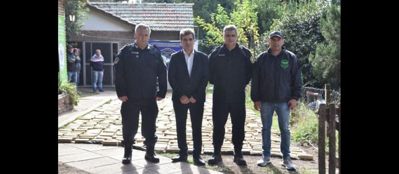 El ministro de Seguridad bonaerense, Cristian Ritondo, dijo que el Gobierno va contra toda la cadena que conforma la red del narcotráfico. (DIB)