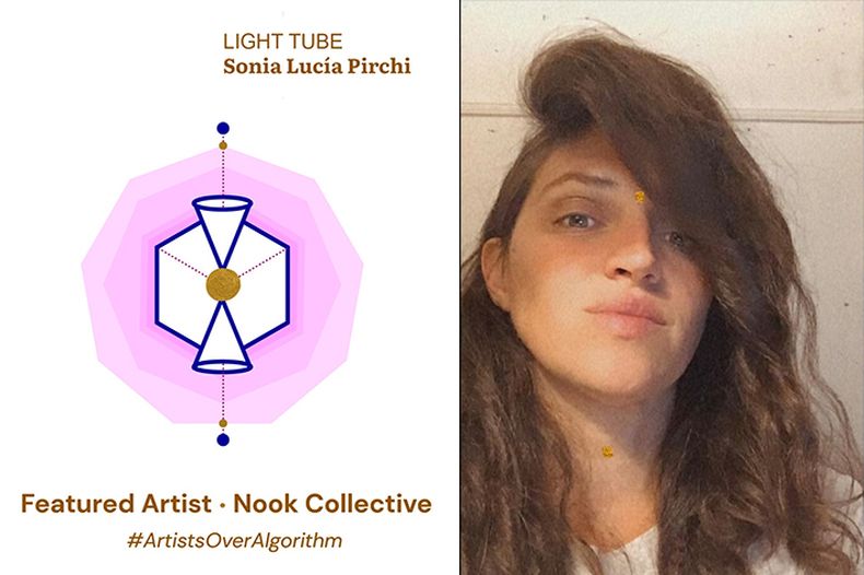 Sonia Pirchi lleva su obra a Atenas y proyecta luz desde el Partenón al ...