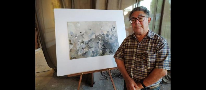 Patrimonio Plástico Rubén Albarracín rinde homenaje a los 75 años de trayectoria artística del reconocido dibujante. (PRENSA MUNICIPIO)