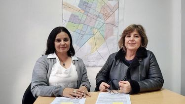 Erica Períes y Alejandra Morales, de la Secretaría de Salud de Pergamino y el Instituto Maiztegui. Erica Períes y Alejandra Morales, de la Secretaría de Salud de Pergamino y el Instituto Maiztegui.