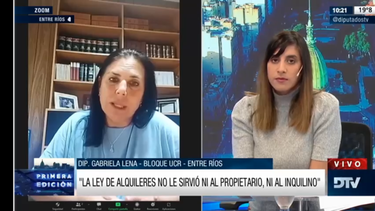 Gabriela Lena, del bloque de la UCR, expresó que lo que se intenta es que se derogue esta ley y poder darnos un plazo para sancionar una ley. Gabriela Lena, del bloque de la UCR, expresó que lo que se intenta es que se derogue esta ley y poder darnos un plazo para sancionar una ley.