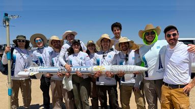 El equipo ITBA Rocketry Team que representará al país en Estados Unidos con un cohete supersónico. El equipo ITBA Rocketry Team que representará al país en Estados Unidos con un cohete supersónico.