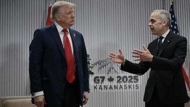Donald Trump y el primer ministro de Canadá, Mark Carney Donald Trump y el primer ministro de Canadá, Mark Carney