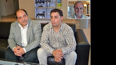 El economista Di Stefano junto a Javier Genoud. (ARCHIVO LA OPINION) - Raúl Lamacchia. (INTERNET)