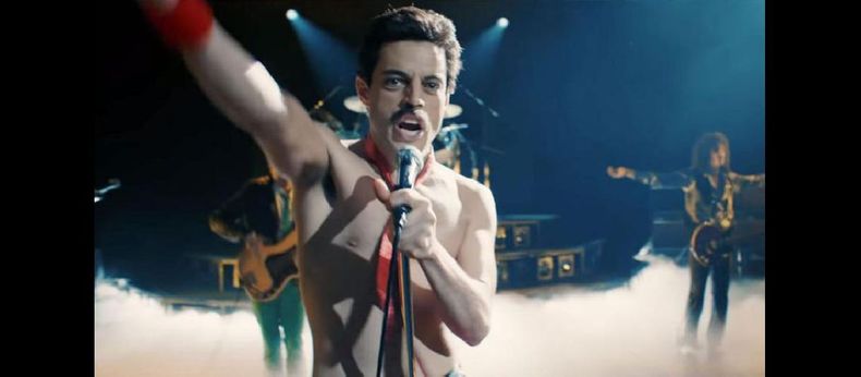 Bohemian Rhapsody recaudó USD 50 millones en EE.UU. y Canadá, y otros USD 72,5 millones a nivel internacional, según cálculos del estudio. (CINES ARGENTINOS)