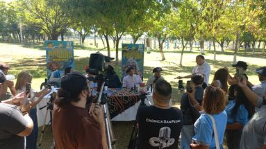 En una conferencia de prensa realizada este miércoles, fue presentada oficialmente la Fiesta del Paraná 2026, que se llevará a cabo los días 6 y 7 de marzo en el Fortín San Pedro, en el marco de un año muy especial para la institución, que celebra 65 años de vida. En una conferencia de prensa realizada este miércoles, fue presentada oficialmente la Fiesta del Paraná 2026, que se llevará a cabo los días 6 y 7 de marzo en el Fortín San Pedro, en el marco de un año muy especial para la institución, que celebra 65 años de vida.