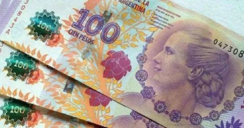 El papel -por entonces con la imagen de Julio Argentina Roca- tenía capacidad para comprar 33 kilos de asado. En 2023 se pueden comprar menos de 100 gramos.