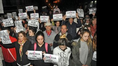 Chiara estaba embarazada, por lo que acá son dos las personas a las que mataron dijo el papá. (TELAM.COM.AR)