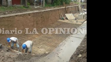 Javier Martínez es prioritaria la continuación de las obras pluviales en distintas zonas de la ciudad. (ARCHIVO LA OPINION)