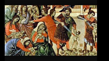 La tradición establece que unos 30 niños menores de dos años murieron a manos de los soldados romanos. (INTERNET)