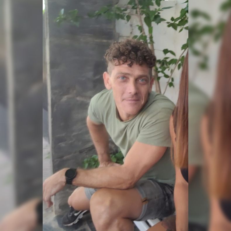 Desaparecido. Franco Fiordelisi (43) pelo castaño, ojos claros y de 1,67 metros de altura.