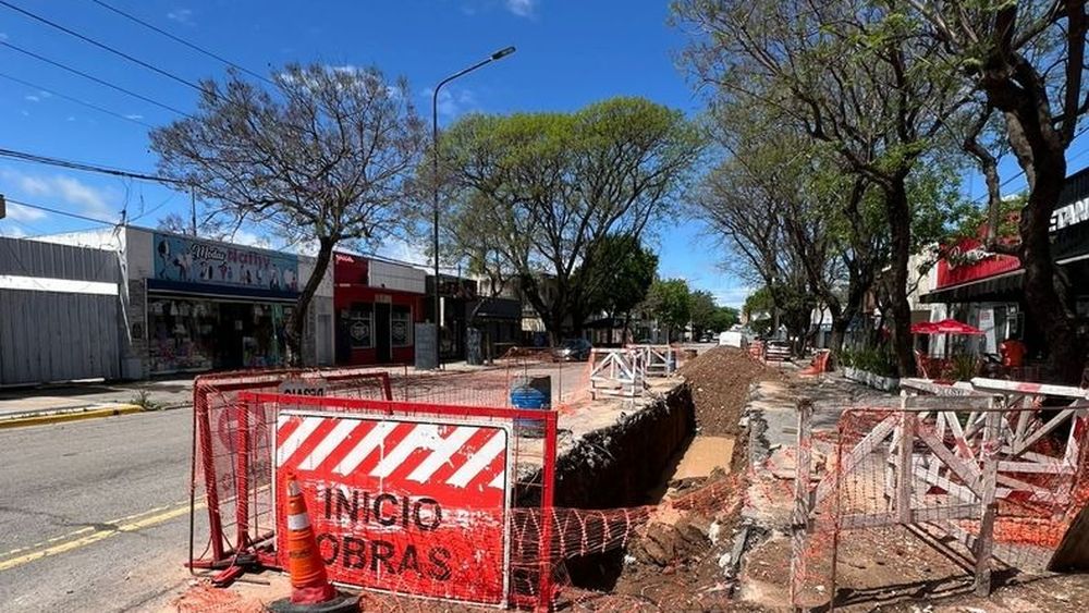 El Colector Norte en Pergamino es una obra de la Provincia de Buenos aires paralizada por falta de pago.
