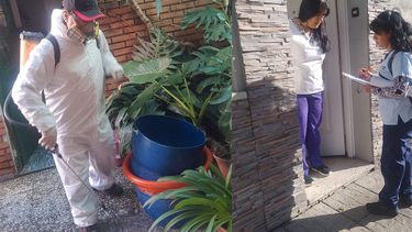 Prevenir el Dengue: recorren los barrios y concientizan para evitar casos en Pergamino