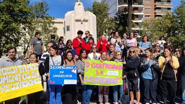 Ya en abril, se había realizado en la Plaza Merced, una movilización para visibilizar la crítica situación en discapacidad. Ya en abril, se había realizado en la Plaza Merced, una movilización para visibilizar la crítica situación en discapacidad.