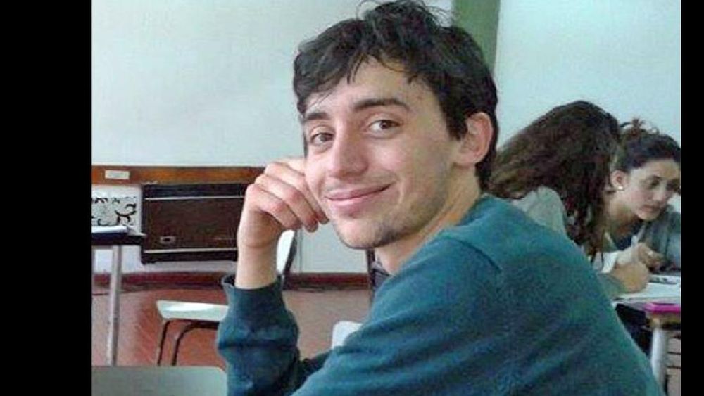 El estudiante Andrés Comandi. (INSTITUTO Nº 5)
