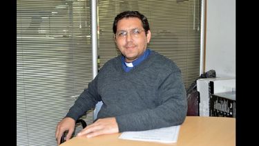 Alfredo Torres, presbítero de la Parroquia de Fátima. (LA OPINION)