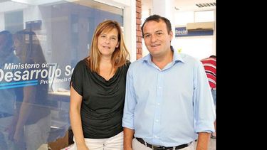 Cerminara y Tamblay. Articuladores regional y local respectivamente. (ARCHIVO LA OPINION)
