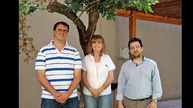 Pedro Salas, María Eugenia Sticconi y Federico Gazaba invitaron a participar de la charla de esta tarde. (LA OPINION)