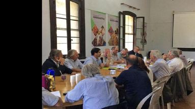 El temario de la reunión incluyó temas como financiamiento para los productores, entre otros.  (MINISTERIO DE AGROINDUSTRIA)