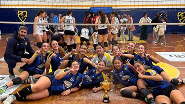 Gimnasia A festejó en casa: campeón de la LiProBo Sub 16 tras vencer a Viajantes.