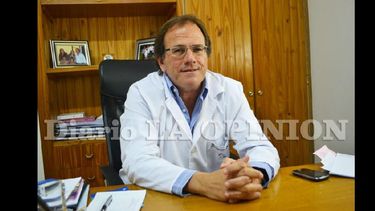 Julio Lanternier señaló que cada vez ocurren más ACV en pacientes jóvenes. (LA OPINION)