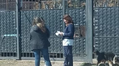 El operativo estuvo a cargo de un equipo de trabajadoras sociales y enfermeras.