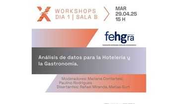 Gastronomía: En este escenario de análisis y debate de alto nivel, FEHGRA participará activamente con el Workshop “Análisis de Datos para la Hotelería y la Gastronomía” en una nueva edición de Expo EFI. Gastronomía: En este escenario de análisis y debate de alto nivel, FEHGRA participará activamente con el Workshop “Análisis de Datos para la Hotelería y la Gastronomía” en una nueva edición de Expo EFI.