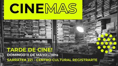 Centro Cultural Registrarte: Durante la jornada se proyectarán dos cortometrajes argentinos.