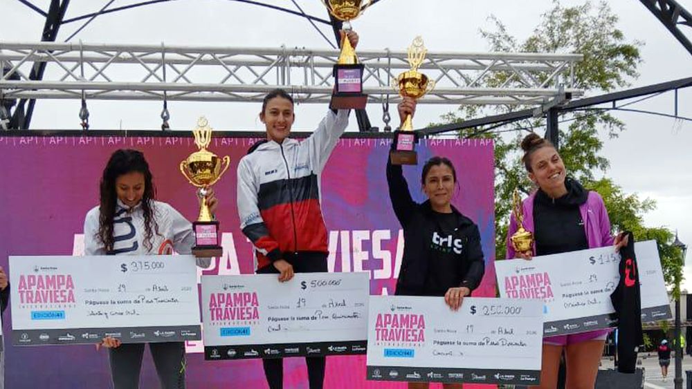 Entre las mejores del Nacional. Soledad Aita en el tercer escalón del podio en Santa Rosa. Entre las mejores del Nacional. Soledad Aita en el tercer escalón del podio en Santa Rosa.