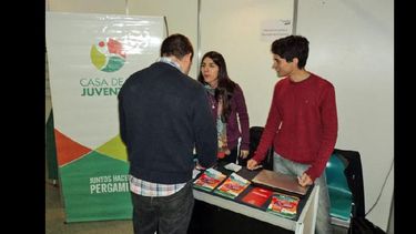 La  Municipalidad en Expoeducativa. (LA OPINION)
