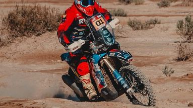 Joaquín Debeljuh acelera en territorio sanjuanino: se subió a la punta en la general del SARR.