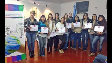 Parte del grupo que integra la comisión. (LA OPINION)