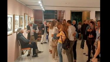 En Galería Piazza San Marco se habilitó la muestra retrospectiva del pintor Gigi Nardi. En Galería Piazza San Marco se habilitó la muestra retrospectiva del pintor Gigi Nardi.