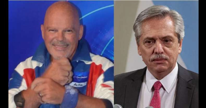 El presidente Alberto Fernández tiene pensado iniciar acciones civiles contra el participante de Gran Hermano, Walter Alfa Santiago