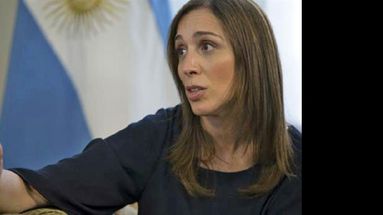María Eugenia Vidal analizó la medida y la rechazó de plano. (PRENSA PROVINCIA DE BUENOS AIRES)
