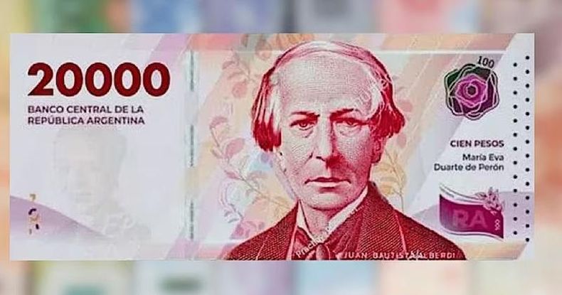 Los billetes nuevos de $20.000 están a la espera de que se inicie su distribución y los bancos calculan que llegarán a los cajeros a fin de año.