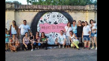 Con el ánimo orientado a reivindicar la equidad de  género, las pergaminenses celebraron el Día de la Mujer