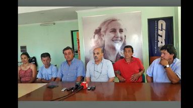 Los referentes de la Mesa presentaron una carta en el Municipio. (LA OPINION)